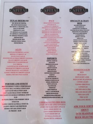 Menu photo 4 Capital Pizza Lubbock, TX