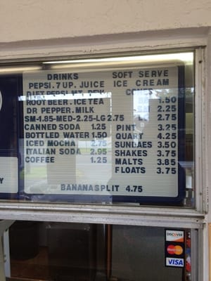 Menu photo 7 Corral Drive In Long Beach, WA
