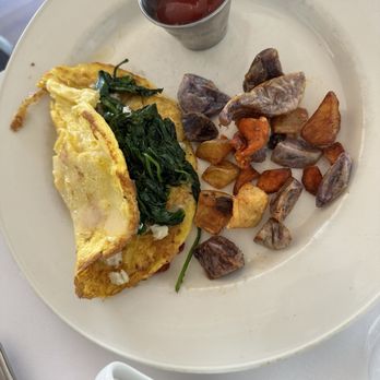 Peohe's - Crab and Spinach Omelet - Seafood Near Me - Coronado, California Peohe's - Crab and Spinach Omelet - Seafood Near Me - Coronado, California