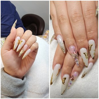 Merry Nails - Gel X long + designs by Maggie and Lucy - Nail Salons Near Me - Sherman Oaks, California Merry Nails - Gel X long + designs by Maggie and Lucy - Nail Salons Near Me - Sherman Oaks, California