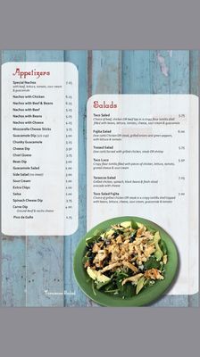 Menu photo 8 Los Tarascos Kings Mountain, NC