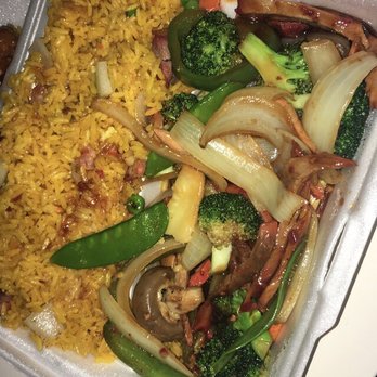China Star - Spicy shredded pork combo platter - Chinese Near Me - Orlando, Florida