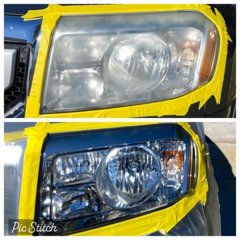 Bayside Reconditioning - The difference is amazing. Looks like a brand new light was installed. - Auto Detailing Near Me Bayside Reconditioning - The difference is amazing. Looks like a brand new light was installed. - Auto Detailing Near Me