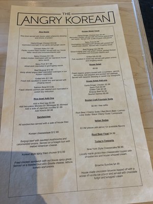 Menu photo 8 The Angry Korean South Jordan, UT Menu photo 8 The Angry Korean South Jordan, UT