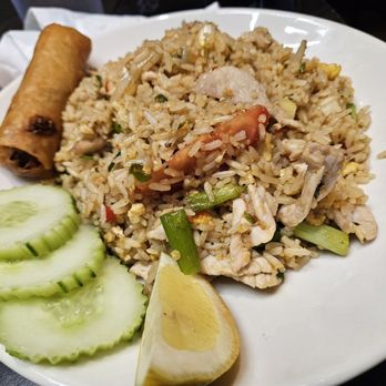Kin Thai & Sushi - Thai Fried Rice with pork - Thai Near Me - San Antonio, Texas Kin Thai & Sushi - Thai Fried Rice with pork - Thai Near Me - San Antonio, Texas