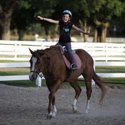 "Garth" teaching a beginner lesson