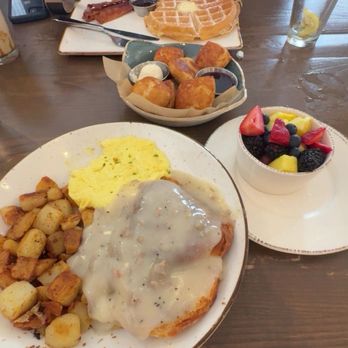 First Watch - Biscuits & Turkey Sausage Gravy Fresh, Seasonal Fruit Belgian Waffle Honey Caramel Crunch Iced Coffee - Breakfast & Brunch Near Me - Merritt Island, Florida First Watch - Biscuits & Turkey Sausage Gravy Fresh, Seasonal Fruit Belgian Waffle Honey Caramel Crunch Iced Coffee - Breakfast & Brunch Near Me - Merritt Island, Florida