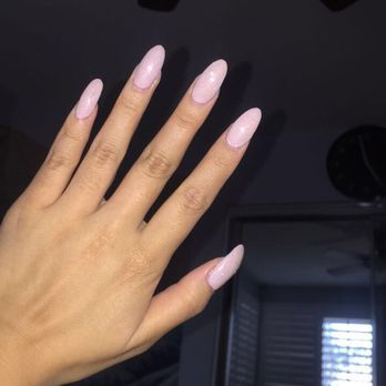 Angel’s Nails - THANK YOU ANNA. Love almond shape as much as coffin square - Nail Salons Near Me - El Monte, California