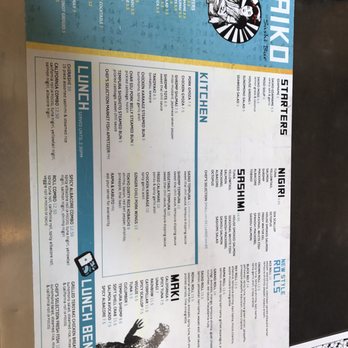 Saiko Sushi - Yay for happy hour  menu (: - Sushi Bars Near Me - Coronado, California