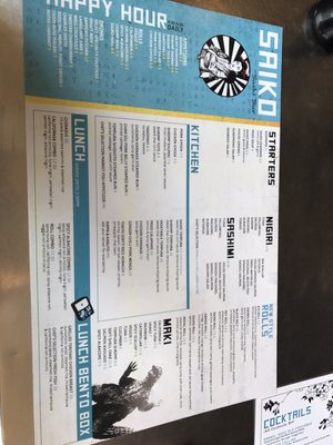 Menu photo 8 Saiko Sushi Coronado, CA