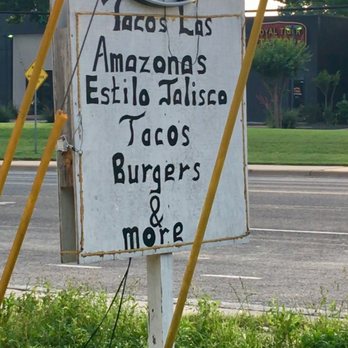 Tacos Las Amazonas - Sign. - Food Trucks Near Me - Austin, Texas Tacos Las Amazonas - Sign. - Food Trucks Near Me - Austin, Texas