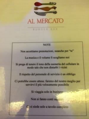 Menu photo 2 Al Mercato Milan, MI