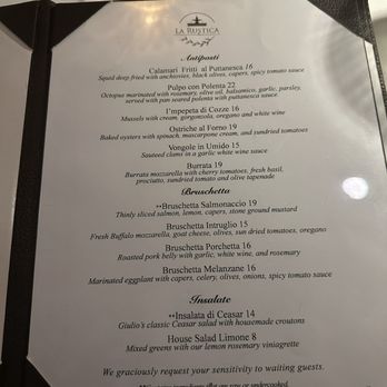 La Rustica - Italian Near Me - Summerville, South Carolina