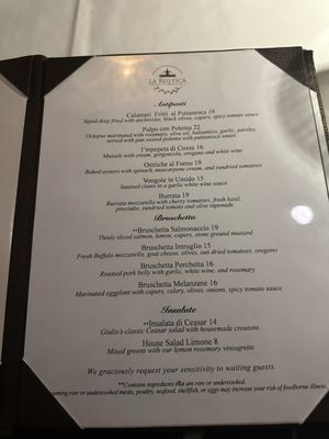 Menu photo 6 La Rustica Summerville, SC