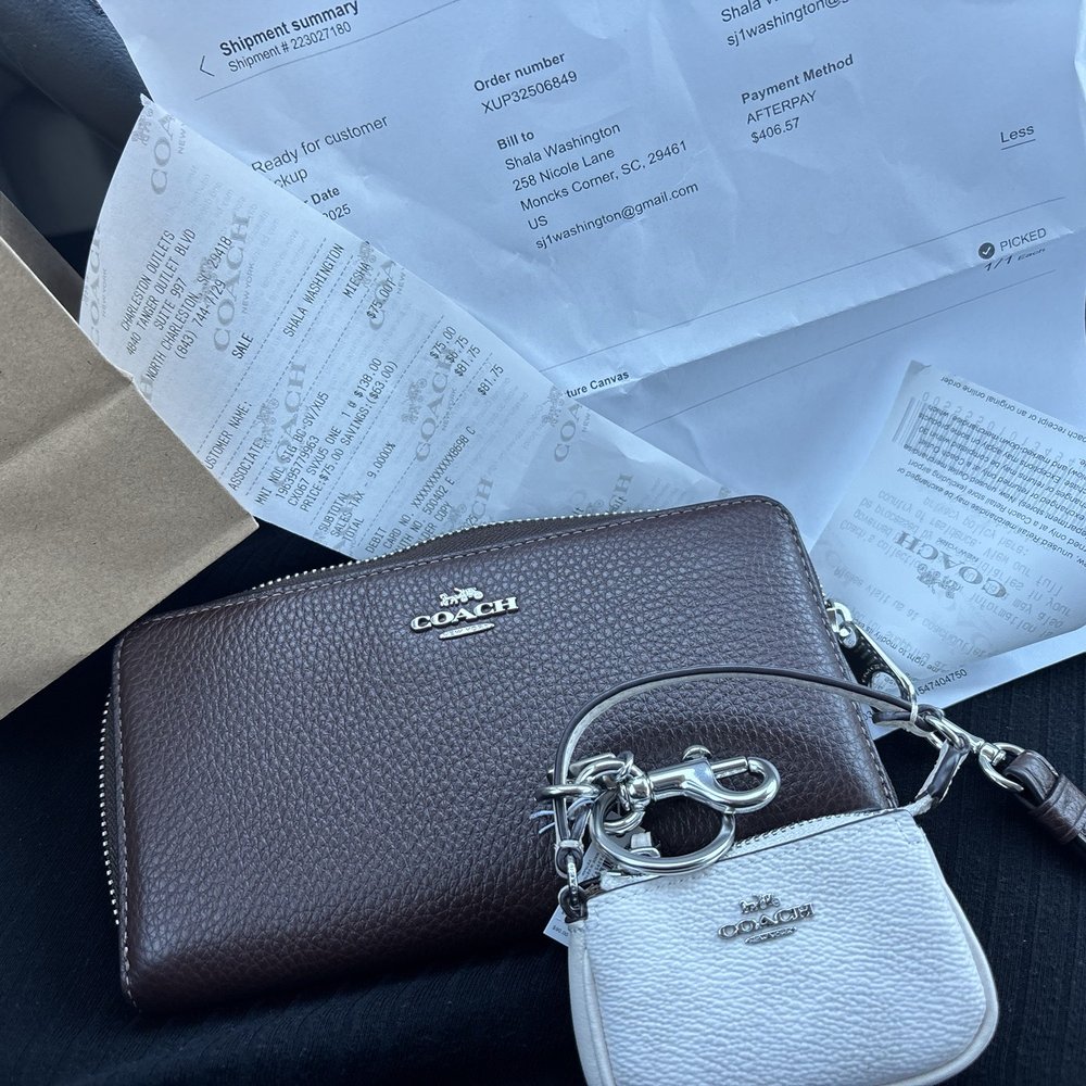 Coach - Wallet pickup - Leather Goods Near Me - North Charleston, South Carolina