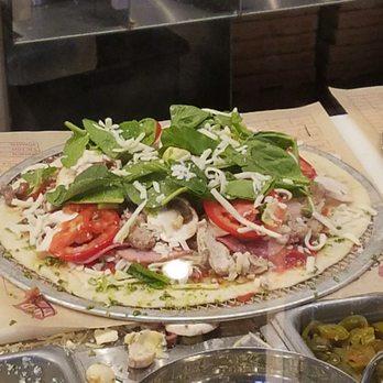 MOD Pizza - my regular pizza with a ton of toppings! - Fast Food Near Me - Daly City, California