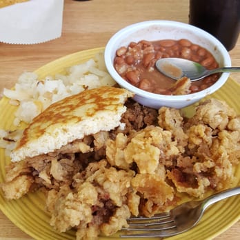 Marcella's Farm to Fork - Artery clogging bits of heaven!! Fried chicken livers, fried taters, soup beans and fried cornbread. - American Near Me - Mount Vernon, Kentucky Marcella's Farm to Fork - Artery clogging bits of heaven!! Fried chicken livers, fried taters, soup beans and fried cornbread. - American Near Me - Mount Vernon, Kentucky