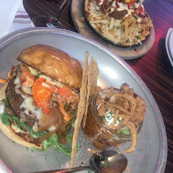 Barleymash - Surf and turf burger with chili soup and all in fries - Sports Bars Near Me - San Diego, California Barleymash - Surf and turf burger with chili soup and all in fries - Sports Bars Near Me - San Diego, California