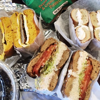 Bagel Boy - Sausage, egg and cheese on egg. Sesame with plain cream cheese. Whitefish salad on everything. Cold brew coffee. Dirty chips. - Bagels Near Me - Brooklyn, New York