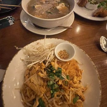 Weera Thai - Rainbow - Chicken pad Thai and Rad Nar! - Thai Near Me - Las Vegas, Nevada