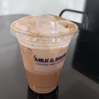 Milk & Brew - Strawberry truffle mocha - Coffee & Tea Near Me - Brookshire, Texas