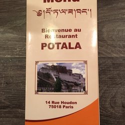 Potala - Menu