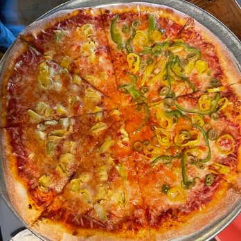 Cappy's Pizza - Vegan New York Style Large - Pizza Near Me - Tampa, Florida Cappy's Pizza - Vegan New York Style Large - Pizza Near Me - Tampa, Florida