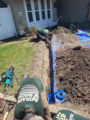 Repipe / Pipe Repair - Our team provides expert plumbing and rooter services tailored to your needs. From inspections to emergency repairs, we’re here to keep your pipes flowing smoothly, giving you peace of mind and dependable service.