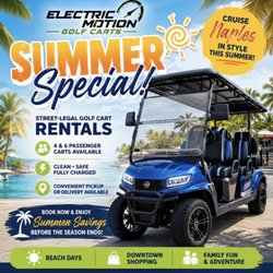 Electric Motion Golf Carts