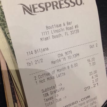 Nespresso Boutique - 3 coffees - Coffee & Tea Near Me - Miami, Florida Nespresso Boutique - 3 coffees - Coffee & Tea Near Me - Miami, Florida