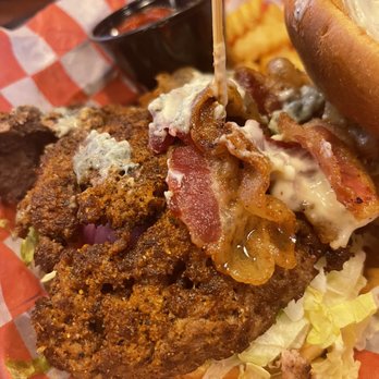 Drake's - A burger? Made outta what??! - Sushi Bars Near Me - Evansville, Indiana