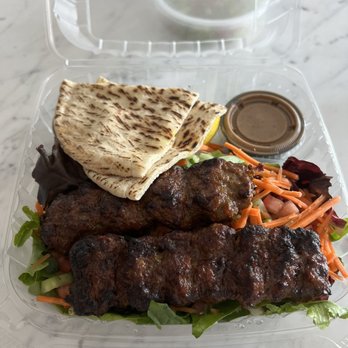 Crimson - Ground Sirloin Kabob - Mediterranean Near Me - Santa Monica, California Crimson - Ground Sirloin Kabob - Mediterranean Near Me - Santa Monica, California