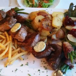 Restaurant Brunnen am Theater - Diplomaten Platte, sehr lecker