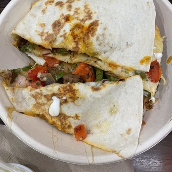 QDOBA Mexican Eats - Quesadilla (steak fajita)-steak - Mexican Near Me - Seattle, Washington QDOBA Mexican Eats - Quesadilla (steak fajita)-steak - Mexican Near Me - Seattle, Washington