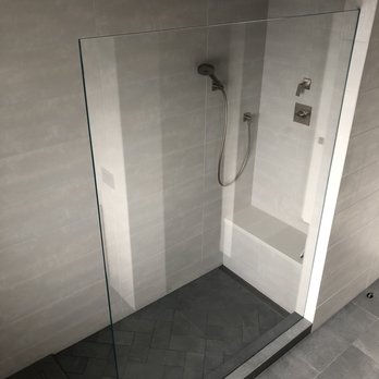 Signature Glass & Windows - Glass Shower Wall-free standing - Glass & Mirrors Near Me - Salinas, California Signature Glass & Windows - Glass Shower Wall-free standing - Glass & Mirrors Near Me - Salinas, California