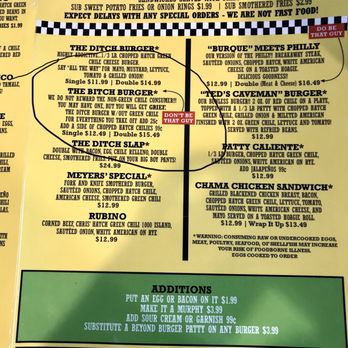 The Ditch on 40 - Read about The Bitch Burger* - Bars Near Me - Winter Park, Colorado