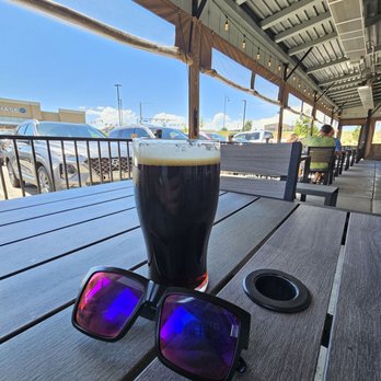 Blake’s Taphouse - Graham cracker stout on the patio - Beer Bar Near Me - Broomfield, Colorado