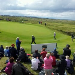 Royal Portrush Golf Club - Action from Irish Open 29 June 2012