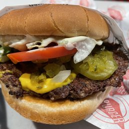 The Large (1/2 pounder)! Not bad!