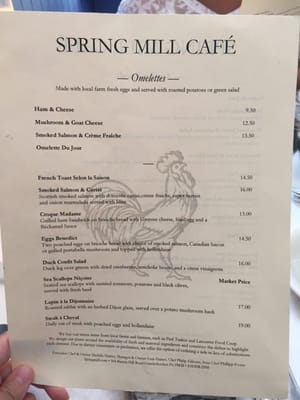 Menu photo 4 Spring Mill Cafe Conshohocken, PA