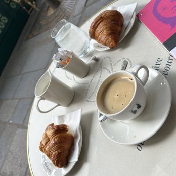 Les Deux Magots - Croissants are terrible! Not fresh, not flakey. I should have never bought 2 assuming it was going to be good. Double espresso is good. - French Near Me - Paris, 75 Les Deux Magots - Croissants are terrible! Not fresh, not flakey. I should have never bought 2 assuming it was going to be good. Double espresso is good. - French Near Me - Paris, 75