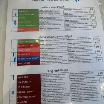 Blue Jacket Crossing Vineyard and Winery - Wine flight list - Wineries Near Me - Eudora, Kansas Blue Jacket Crossing Vineyard and Winery - Wine flight list - Wineries Near Me - Eudora, Kansas