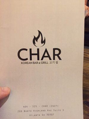 Char Korean Bar & Grill by null