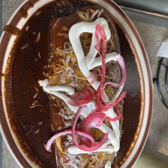 Taqueria EL chavo - Chicken Mole Baja Burrito - Mexican Near Me - Cashmere, Washington