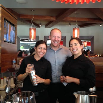 Nick's On 2nd - Jenna, Dustin and Alex - bar service with a smile! - New American Near Me - Long Beach, California Nick's On 2nd - Jenna, Dustin and Alex - bar service with a smile! - New American Near Me - Long Beach, California