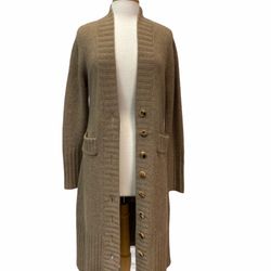Women's long cardigan.