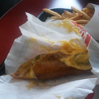 Jack in the Box - Macho nacho...it looks like they threw it up at us - Fast Food Near Me - Tacoma, Washington
