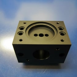 JP Precision Machine - Black Delrin Pump Housing