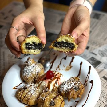Big City Wings - Delicious desserts like our fried Oreos! - Chicken Wings Near Me - Spring, Texas