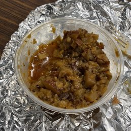 a bowl of jejo bagels on tin foil